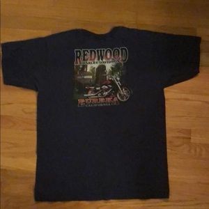 Harley Davidson Eureka, CA Redwoods T-Shirt
